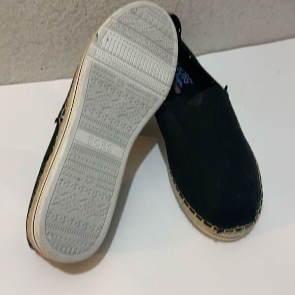Bobs Canvas Espadrilles Black size 10 - Picture 8 of 12